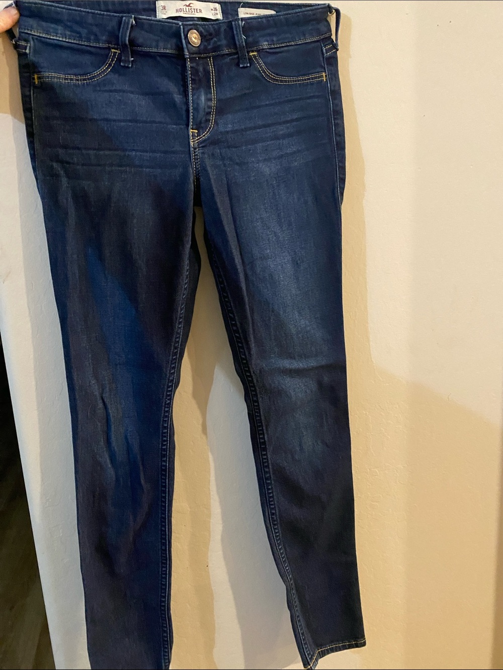 Hollister Women's Dark Blue Jean Leggings